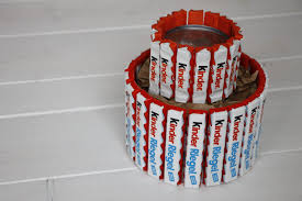 Kinderriegel Torte Selber Machen Kreative Geburtstagsgeschenke Kinderriegel Torte Sussigkeiten Geschenk