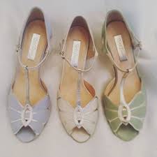 We Love Mimosa T Strap Shoes Vintage Shoes Bridal Shoes