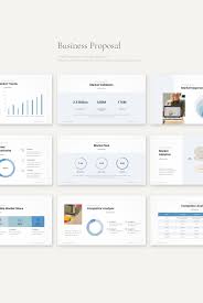 Business Proposal Powerpoint Template In 2020 Powerpoint Presentation Design Business Plan Presentation Powerpoint Design