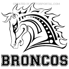Add photo gallery broncos coloring pages at coloring book online. Broncos Logo Template Vector