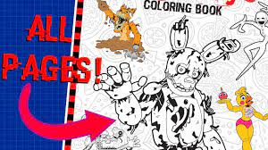 Supercoloring.com is a super fun for all ages: Five Nights At Freddy S Coloring Book Review Youtube