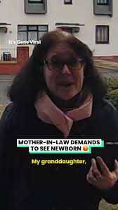 She turned up unannounced- she's not coming in 😡