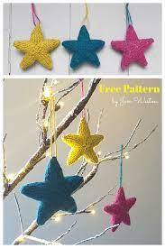 Please be respectful of my pattern rights so i can continue to offer free knitting patterns. 3d Star Ornament Free Knitting Pattern