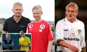Jiří procházka, merab dvalishvili and mlb pitcher clarke schmidt Friend Of Erling Haaland S Dad Jokes Borussia Dortmund Star Was Conceived In The Locker Room Daily Mail Online