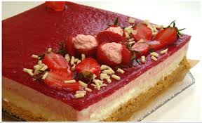 Bavarois Fraises Vanille Un Bavarois Frais Et Leger Bavarois Fraise Dessert Alimentation