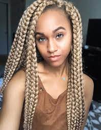 Blonde Dookie Braids For Girls African American Braids Dookie Braids African American Braided Hairstyles