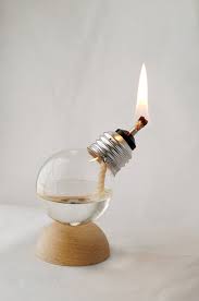 Ad Augusta Per Angusta Diy Light Bulb Mini Oil Lamp Recycled Light Bulbs