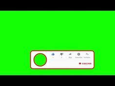 Subscribe Button Bell Icon And Like Button Green Screen Animation No Copyright 9 Youtube Greenscreen First Youtube Video Ideas Youtube Channel Name Ideas