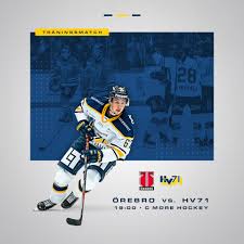 Välkommen till den officiella sidan för hv71 på facebook! Hv71 Gameday Orebro Hockey Traningsmatch 19 00 Behrn Arena C More Hockey Hv71 Facebook