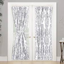 Check spelling or type a new query. Amazon Com Driftaway Samantha Door Curtain Thermal Room Darkening Privacy French Door Panel For Patio Sliding Window 1 Rod Pocket Curtain With Matching Tieback 52 Inch By 72 Inch Plus 1 5 Inch Header