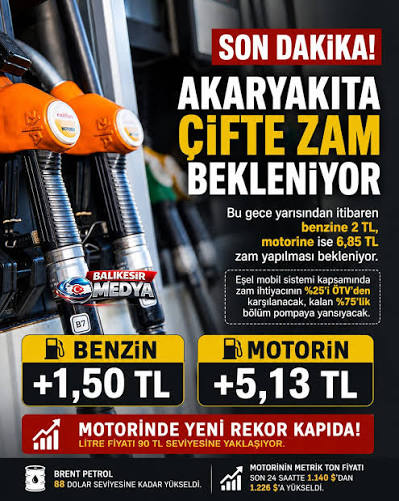 Akaryakıtta Son Durum: İndirim mi, Zam mı Kapıda?