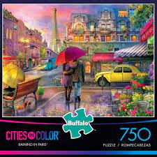 Shop with afterpay on eligible items. Buffalo Games Cities In Color Raining In Paris 750 Pieces Jigsaw Puzzle Walmart Com Walmart Com