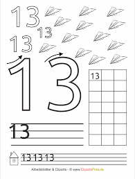 Um das exakte maß für die größe din a4 herauszufinden, wählen sie in der ersten tabelle die spalte mit der bezeichnung din a, wählen sie. 13 Zahlen Ausdrucken Din A4