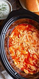 Slow Cooker Buffalo Chicken Recipe Recipes Marshmellow Recipes Homemade Marshmellow Recipes