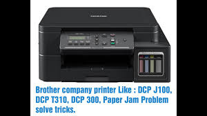 This download only includes the printer drivers and is for users who are familiar with installation using the add printer wizard in windows®. How To Solve Paper Jam Problem In Brother Dcp J100 T310 300 Printer Youtube
