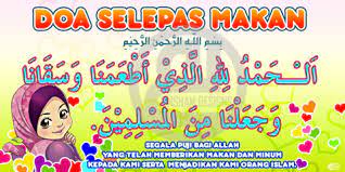 Check spelling or type a new query. Doa Selepas Makan Blog Khalifah Siber