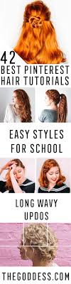 Follow these steps for styles kids will love. 42 Best Pinterest Hair Tutorials The Goddess