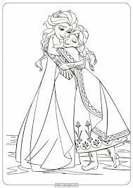 Discover thanksgiving coloring pages that include fun images of turkeys, pilgrims, and food that your kids will love to color. Disney Frozen Anna And Elsa Pdf Coloring Pages