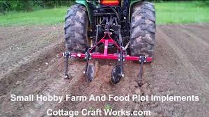 So, yield will increase by 10% if plowing before sowing, does cultivating count as plow too? Garden Cultivator Row Builder Potato Plow 3 Pt Combinations Garden Cultivator Hobby Farms Tractor Implements