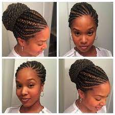 Split your hair in the middle and let those ringlets frame your face. Straight Up Braids Hairstyles For Pretty African Ladies