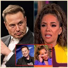 BREAKING: Sunny Hostin shocks audience by calling Elon Musk a “bastard”