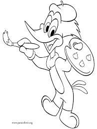 Woody woodpecker coloring pages are featuring woody woodpecker, wally walrus, mrs. Woody Woodpecker Woody Woodpecker Artist Coloring Page Coloring Pages Minions Coloring Pages Vintage Coloring Books