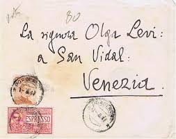 Lettera Di Gabriele D Annunzio A Olga Brunner Levi Gabriele Lettera Levi