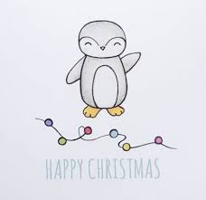 Maybe you would like to learn more about one of these? 30 Super Ideas For Drawing Christmas Cards Noel Christmas Cards Drawing Drawn Christmas Cards Christmas Card Drawing