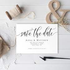 Editable Save Date Template Pdf Digital Save The Date For Wedding Save The Date Downloadable Wedding Announcement Save Our Date Card Vm11 Wedding Invitation Enclosure Cards Wedding Invitation Enclosures Wedding Templates