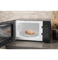 A small l on the display pad indicates that the microwave is locked. Ge Jes1072dmbb Ge 0 7 Cu Ft Capacity Countertop Microwave Oven Jes1072dmbb Colonial Appliance