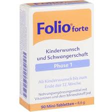 Folio 1 Forte Filmtabletten 90 St A 0 1 G Schwangerschaft Stillzeit Familie Mehr Entdecken Pzn 12388021 Versandapotheke Besamex De