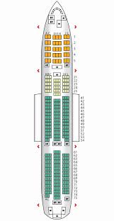 amazing boeing 777 300er seating chart seat inspiration