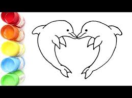 Contoh sketsa gambar ikan dari bergam jenis untuk aktivitas menggambar atau mewarnai. 58 Gambar Ikan Lumba Lumba Mewarnai Terbaik Gambar Hewan