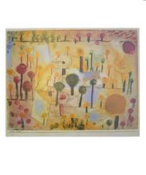 Paul Klee Abstrakt Phantastischer Garten Paul Klee Abstrakt Klee