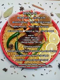 1 ekor ayam belah 4 air 15 cawan 7 biji buah pelaga 2 batang kayu. Hi Everyone My Brother Being Jobless For Almost 2 Years With Pandemic Are Really Stressing Him Out Help Buy His Nasi Arab Mandy Sumpah Worth It Or An Rt Would Help