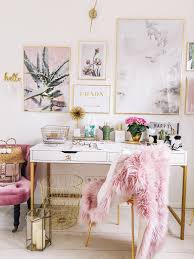 My Office Space Mein Buro Fashionhippieloves Pink Home Offices Chic Office Space Home Office Design