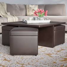 The table is made of solid sheesham wood. Square Table With Stools Underneath Off 72