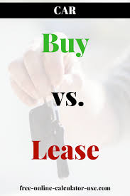 Car Lease Vs Buy Calculator With Lifetime Cost Analysis Car Lease Lease Vs Buy Car Lease