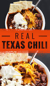 The Best Most Authentic Chili Has No Beans And Tons Of Meat Best Chili Recipe Brisket Chili Recipe Texas Chili