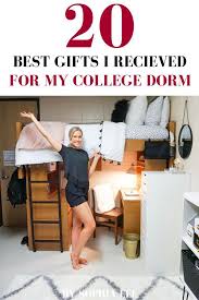 41 Best Dorm Gifts To Give College Students By Sophia Lee College Dorm Essentials Dorm Gifts College Dorm Checklist