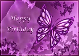 Birthday Message For Aunt In Heaven Purple Butterfly Happy Birthday By Justynawj D6uxzci Jpg 1064 750 Purple Happy Birthday Happy Birthday Aunt Happy Birthday Flower