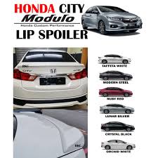 Honda city 2017 drive 68 bodykits jb johor bahru malaysia customized fibre gl moulding spray polishing a perfect motor sport. Honda City Modulo Lip Spoiler 2014 2019 Shopee Malaysia