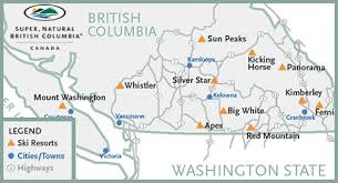 Risultati immagini per canadian british columbia ski resorts