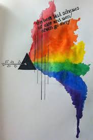 So After Years Of Looking For The Right Tattoo Design To Get As My First Without Any Luck I Decided To D Pink Floyd Painting Pink Floyd Art Pink Floyd Tattoo