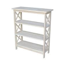 36 high multipurpose bookshelves eliminate clutter with generous storage space so you can versatile cube bookcase storage organizer is sturdy and backed by the hon basyx. Sh 3630x 36 Tall Hampton Bookcase Unfinished Furniture Of Wilmington