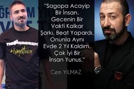 Cem yılmaz'ın ne derece bir gözlemcilik gücü olduğunu da böylece anlamış oluyoruz. Rap Caps Sagopa Acayip Bir Insan Cem Yilmaz Facebook