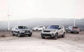 Land Rover Discovery Vs Audi Q7 Vs Bmw X5 Vs Volvo Xc90 Comparison Test Review 2017 Car Magazine