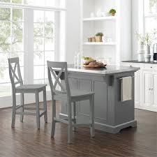 We did not find results for: Crosley Furniture Julia 3 Piece Wood Kitchen Island Set In Gray Kf30064gy Gy