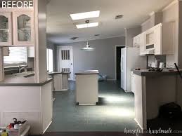 This diy kitchen shows you how to get creative with kitchen you can create cool kitchen cabinet layouts, just like this one, by hanging open and closed she's worked around the globe for some of the top design firms in the world and now she brings her expertise to you. Diy Kitchen Remodel Plan Houseful Of Handmade