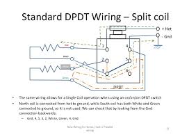 There is one potential downside to connecting the coil splits/series link wires to the output to get the inside coil: Series Parallel Wiring Diagram For 4 Conductor Humbucker Pickups